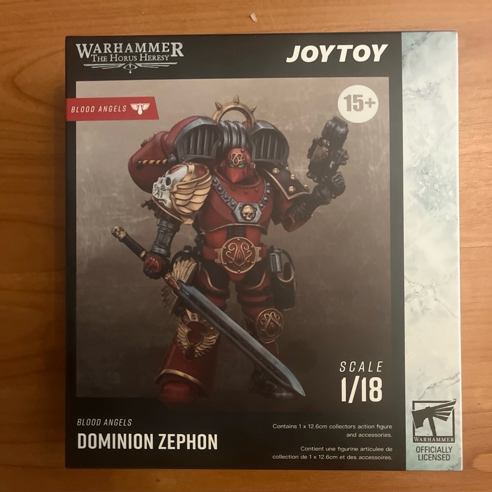 Warhammer Blood Angels Dominion Zephon Action Figure - Red